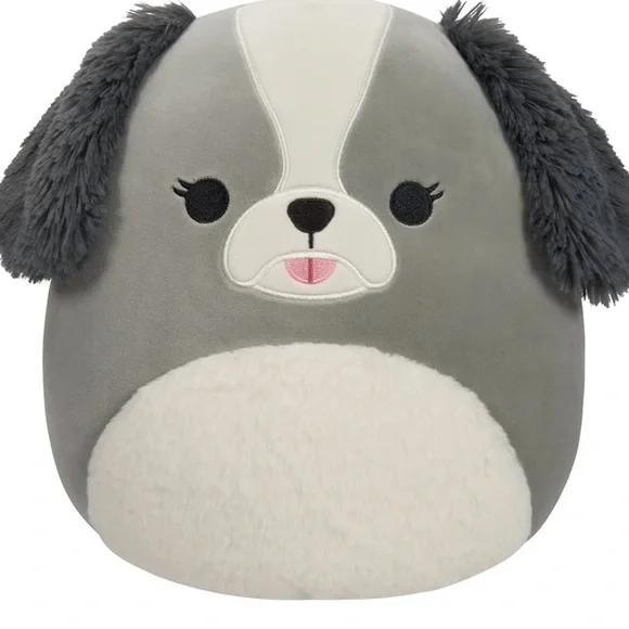 Squishmallow 5” Malu - Grey Shih-tzu - NWT - Picture 5 of 10